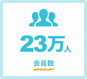 会員数 23万人